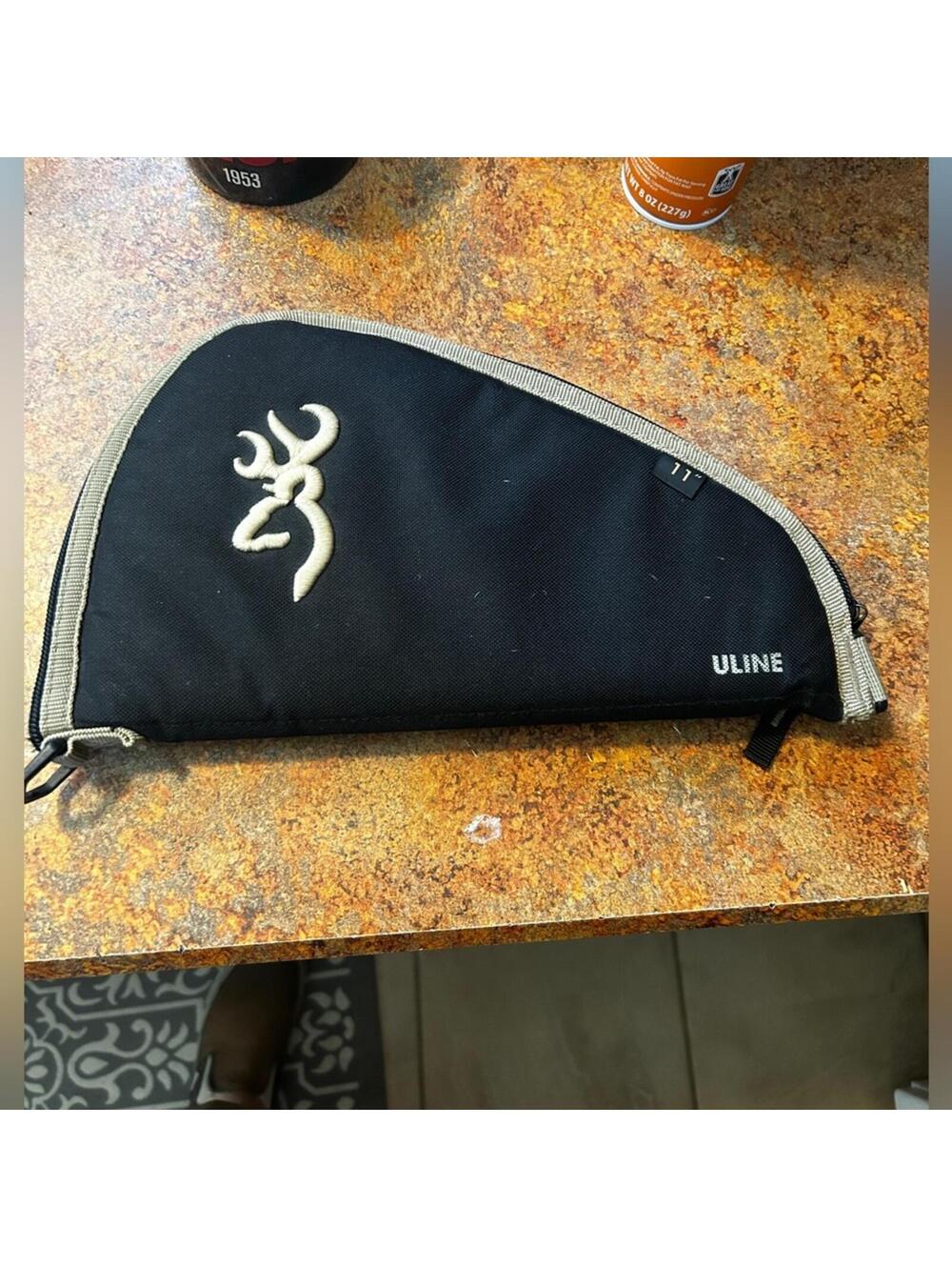 Browning Plainsman Pistol Rug 11" Canvas Black